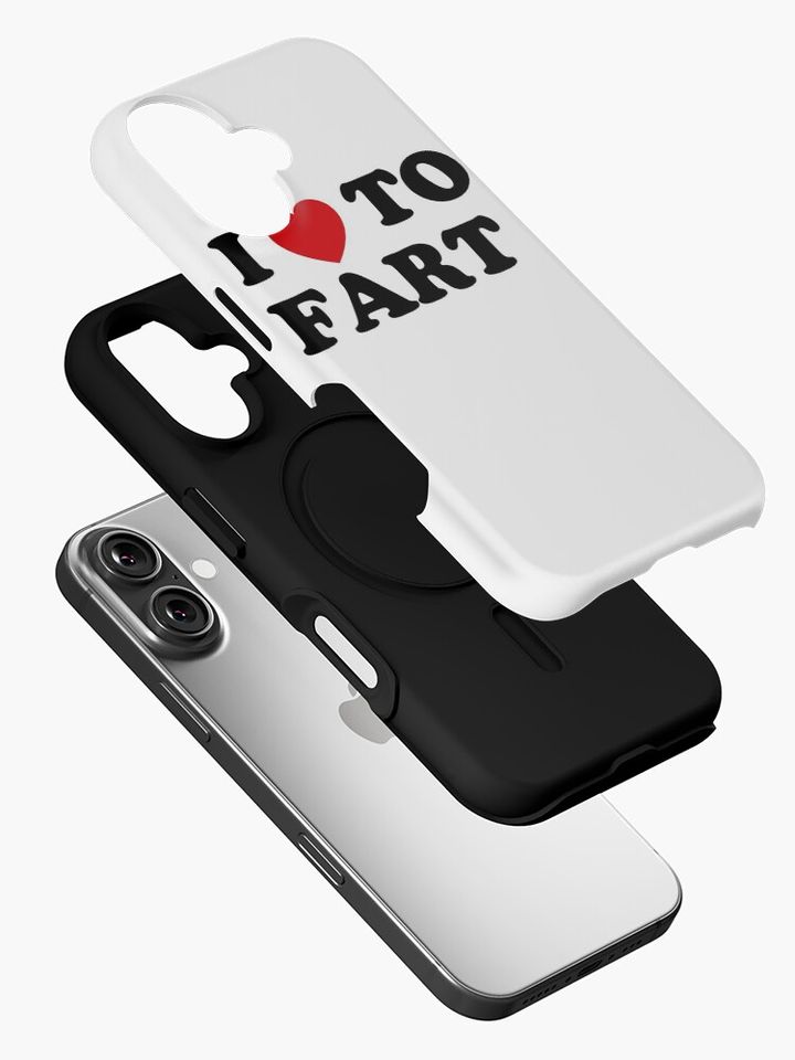 I Love To Fart iPhone Case