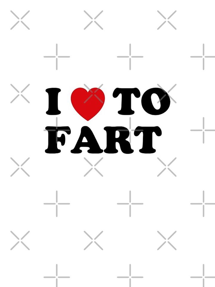 I Love To Fart iPhone Case