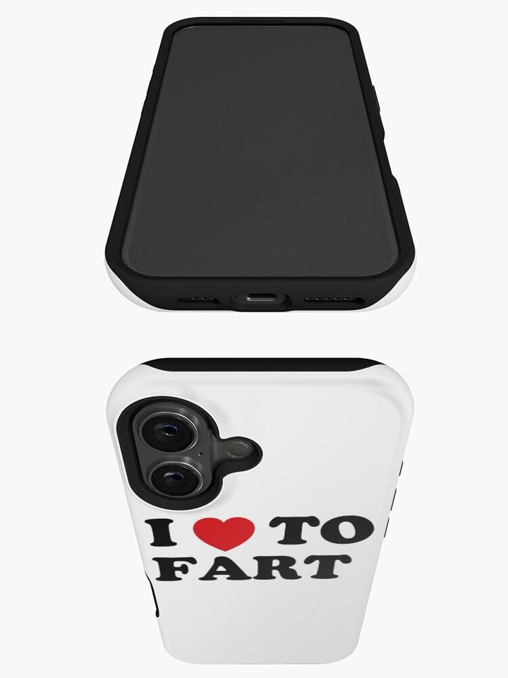 I Love To Fart iPhone Case