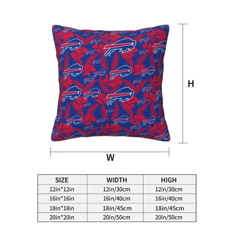 Buffalo Bills Throw Pillow, Gift For Football Lover