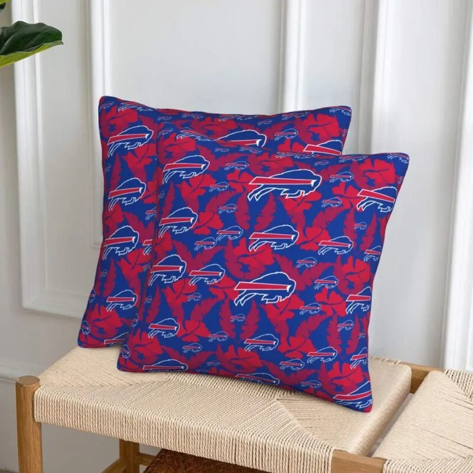 Buffalo Bills Throw Pillow, Gift For Football Lover
