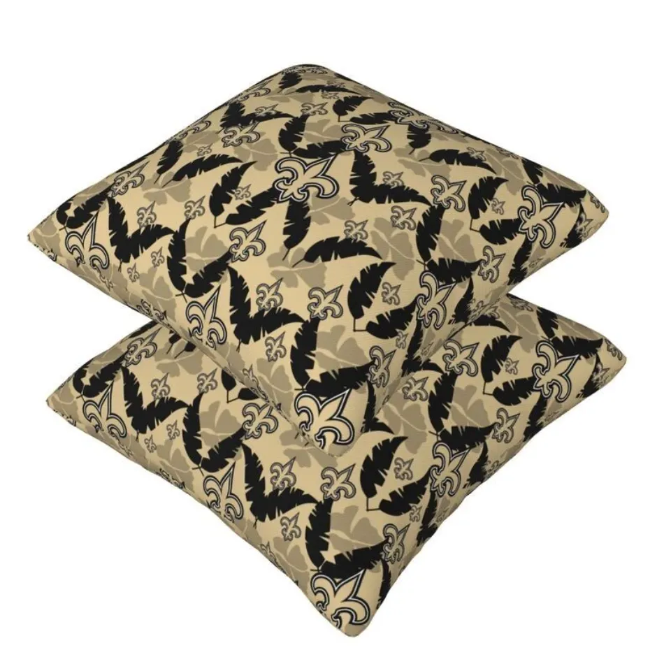 New Orleans Saints Throw Pillow, Gift For Football Lover