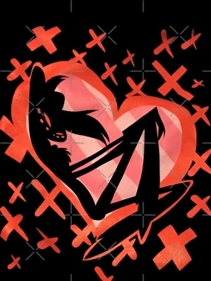 Angel Dust Valentines Day - Hazbin Hotel  iPhone Case