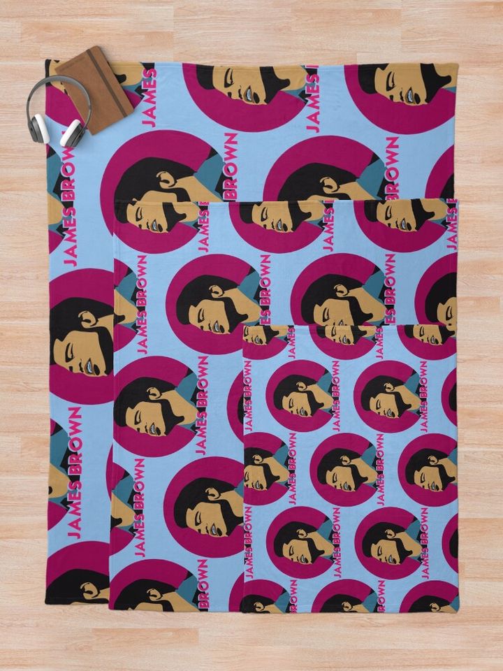 James Brown Throw Blanket