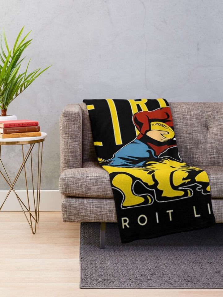 Detroit Lions Throw Blanket