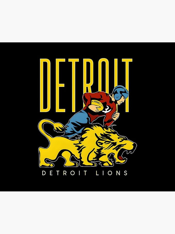 Detroit Lions Throw Blanket
