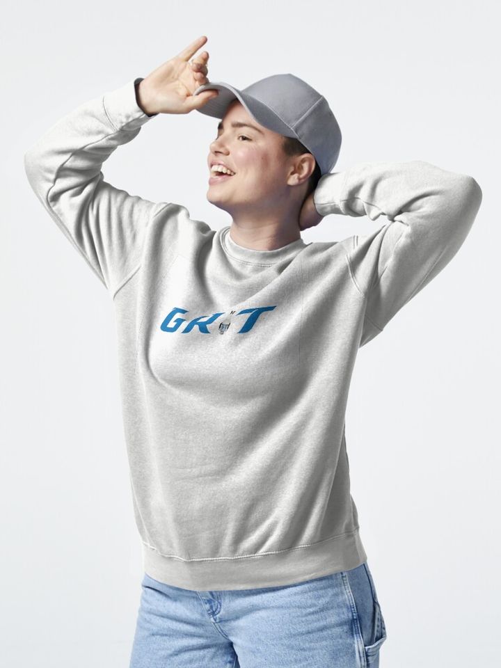 Detroit Lions ‘GRIT’ Amon ra St brown headstand Pullover Sweatshirt