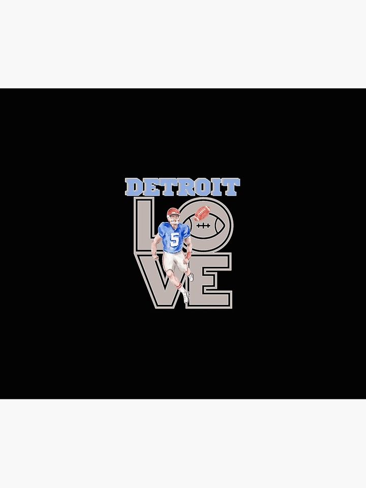 Detroit Sports3 Throw Blanket