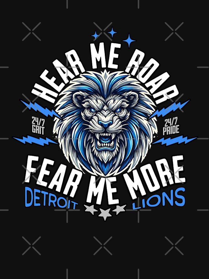 DETROIT LIONS - FEAR ME MORE Lightweight Sweatshirt