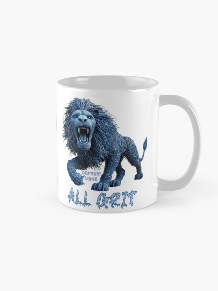DETROIT LIONS ALL GRIT Coffee Mug