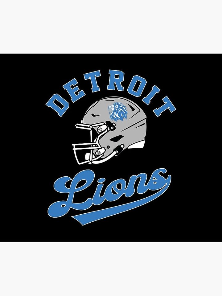 Art - Detroit Lions Throw Blanket