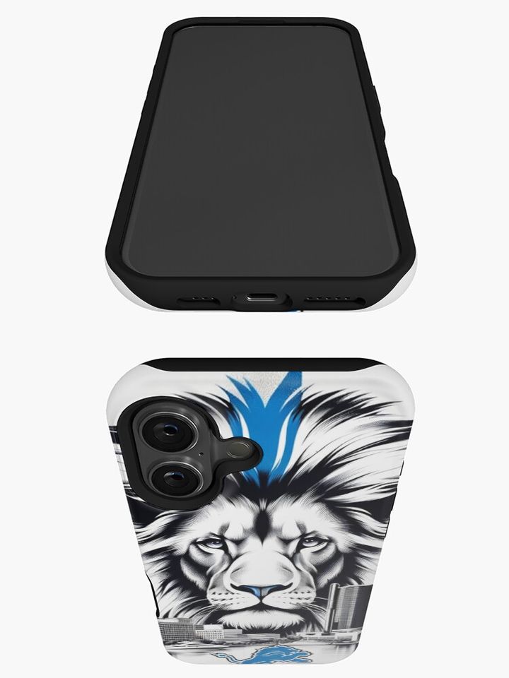 Detroit Lions Artwork iPhone Case