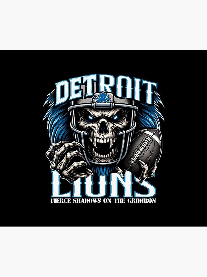 Art - Detroit Lions Throw Blanket