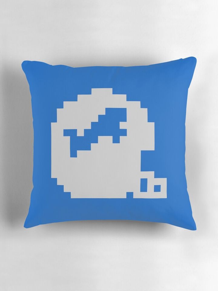 8-Bit Detroit Pillow