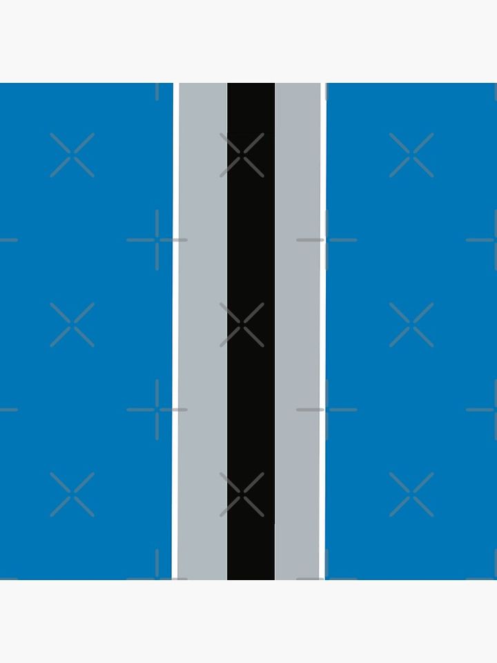 Detroit Lions Stripes Pillow