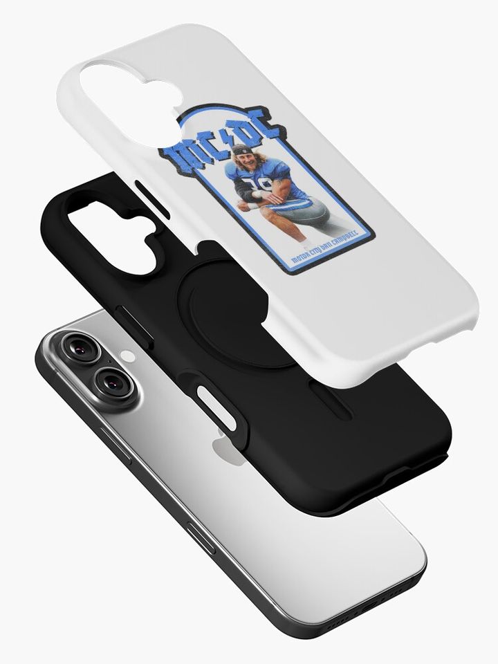 Detroit Lions MC/DC Dan Campbell iPhone Case