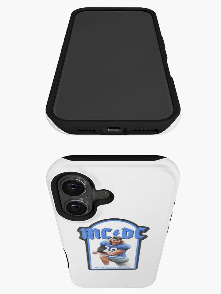 Detroit Lions MC/DC Dan Campbell iPhone Case