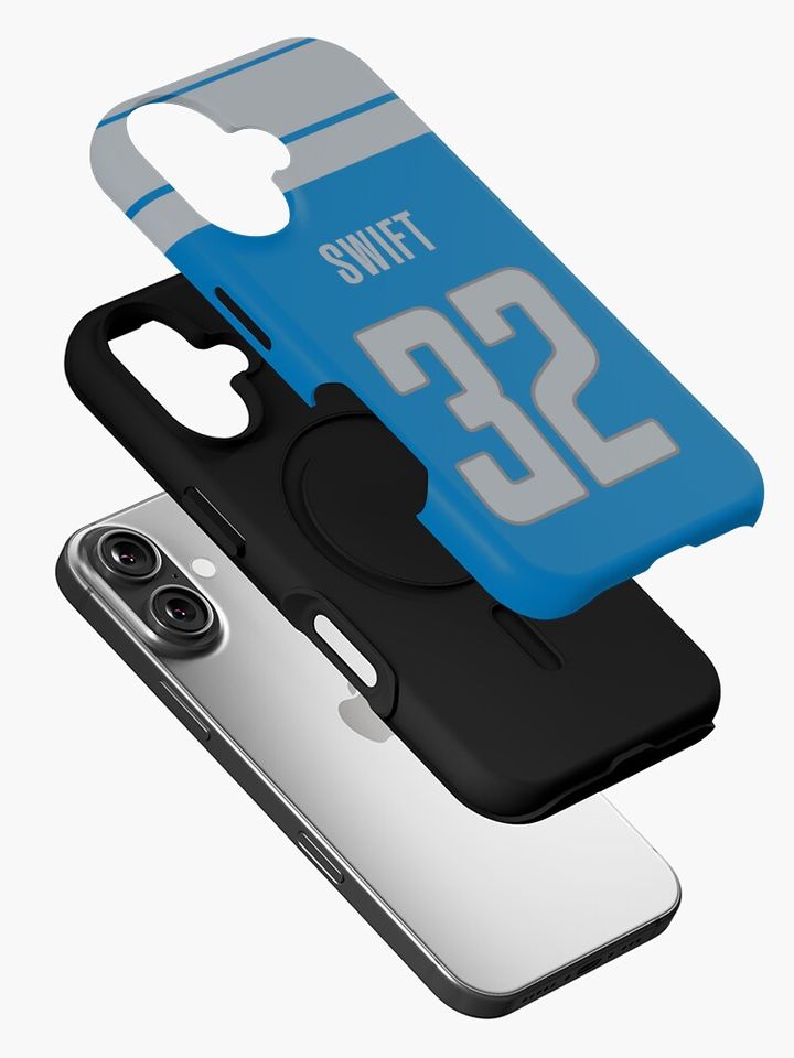 D'Andre Swift - Detroit Lions iPhone Case