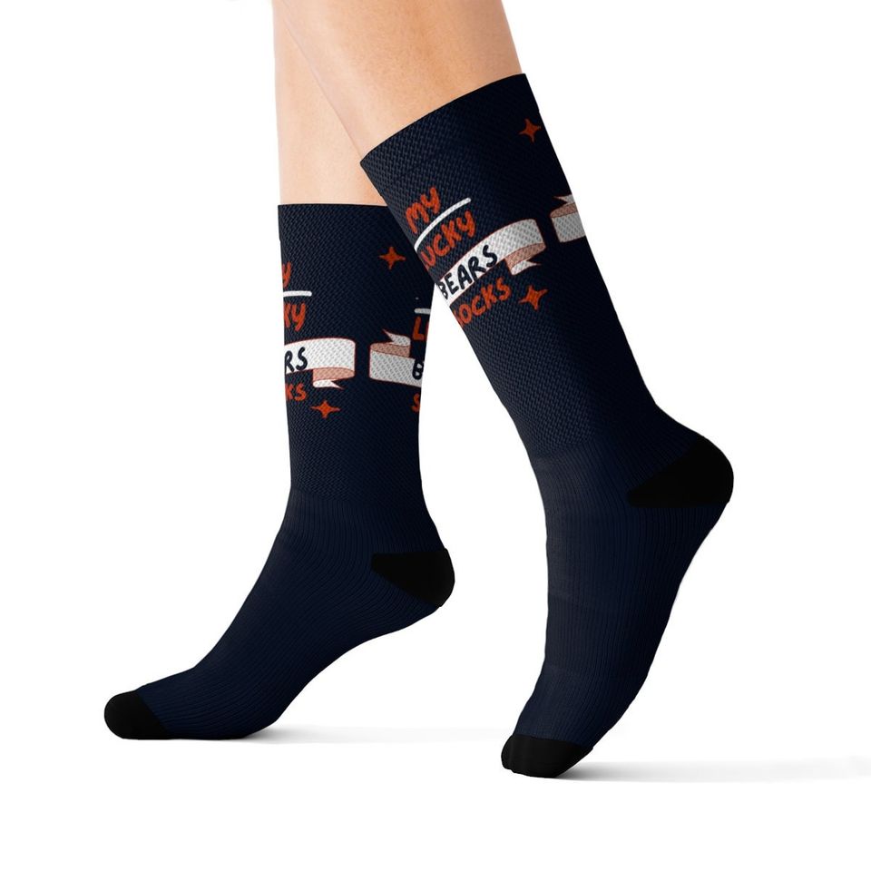 Chicago Bears Socks in Team Colors