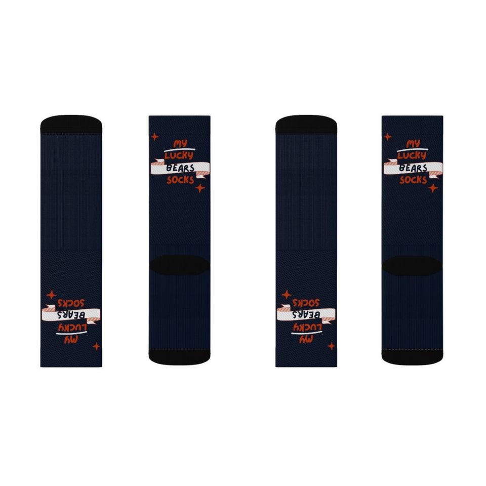 Chicago Bears Socks in Team Colors