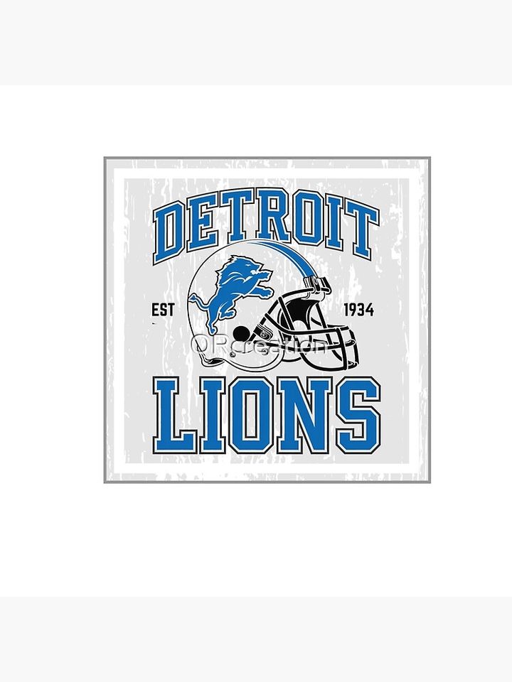 Detroit lions Pillow
