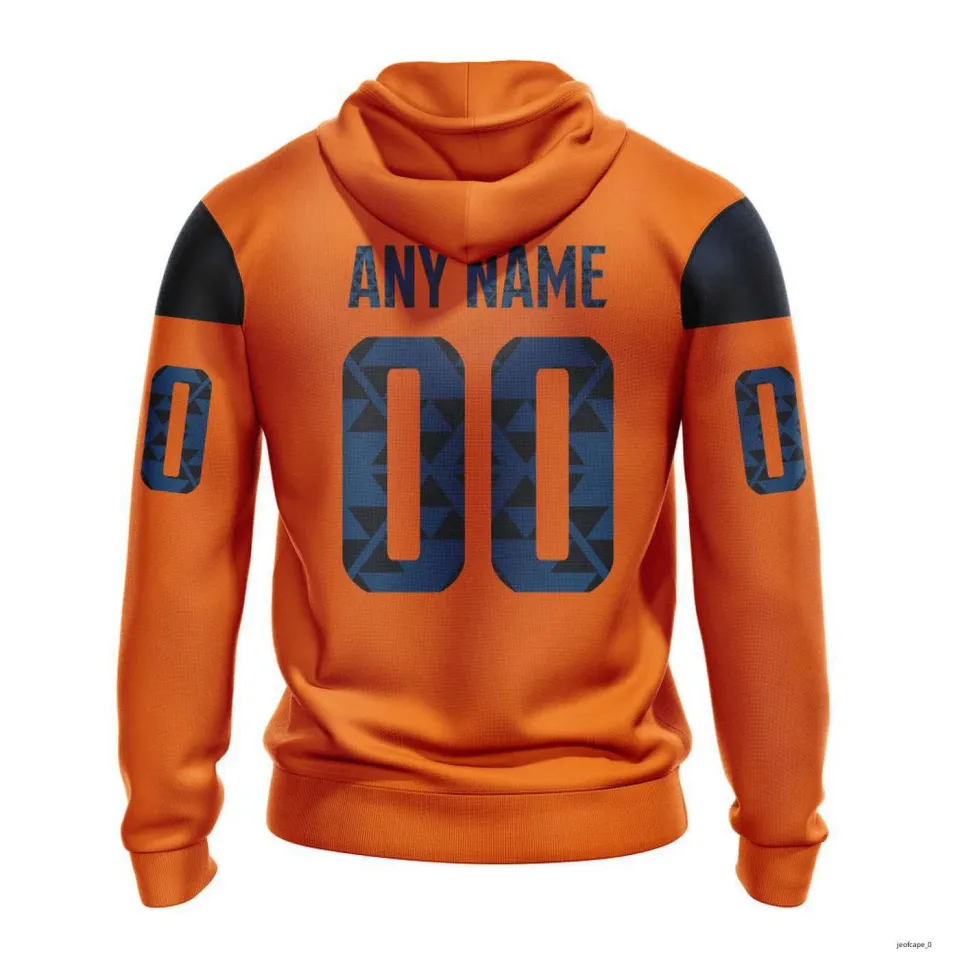 Seattle Kraken Personalized Indigenous Peoples Night Design Kits Orange