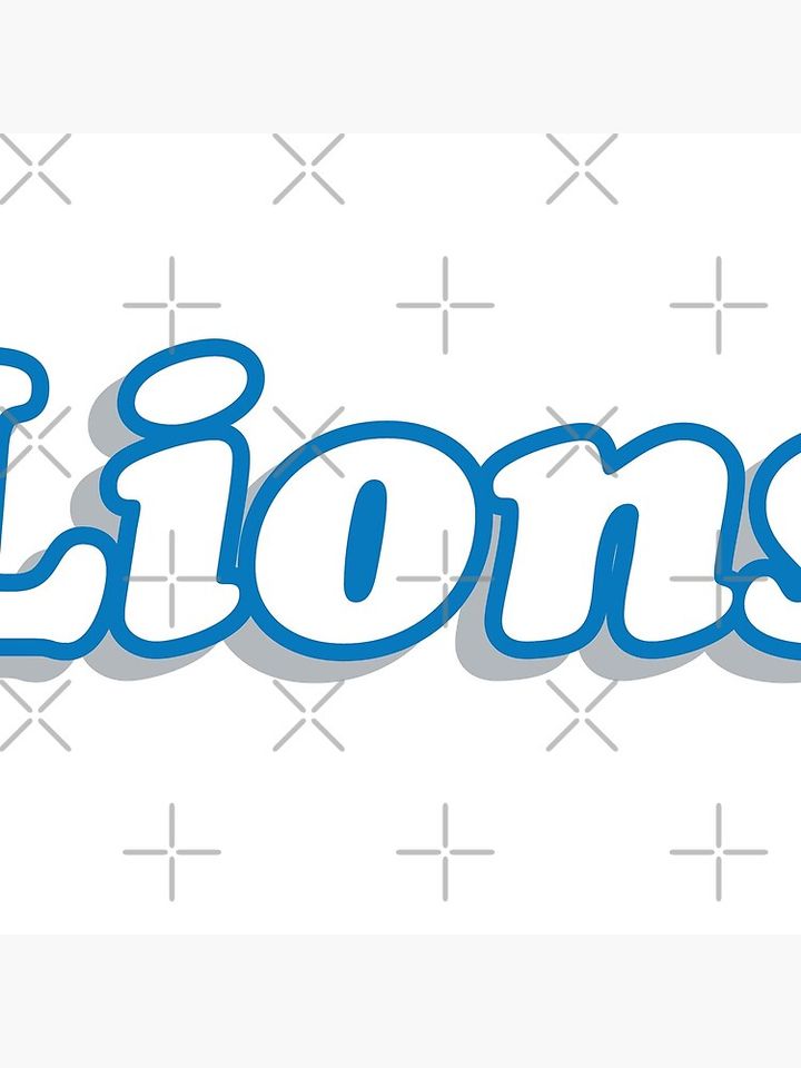 Detroit Lions Pillow