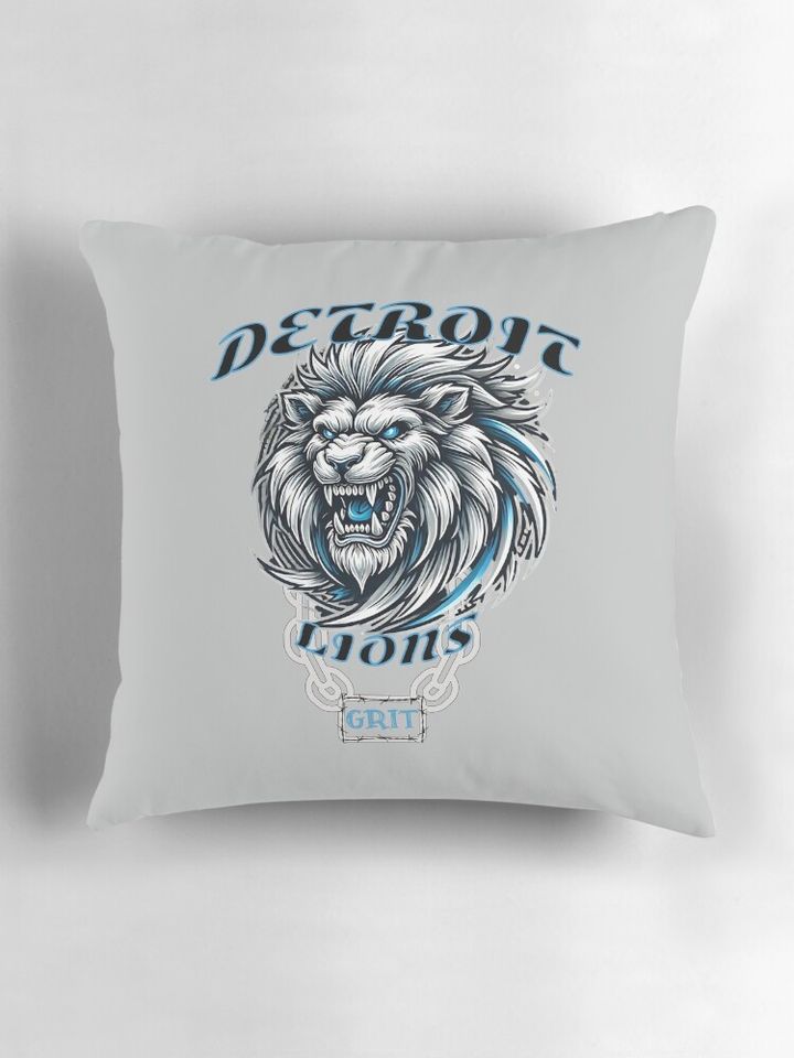 DETROIT LIONS - GRIT Pillow