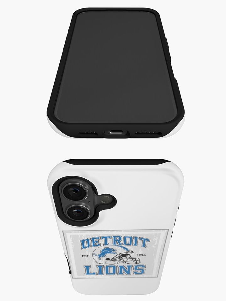 Detroit lions iPhone Case