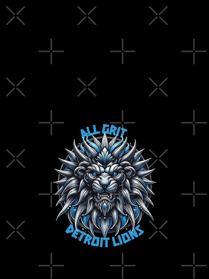 ALL GRIT DETROIT LIONS iPhone Case