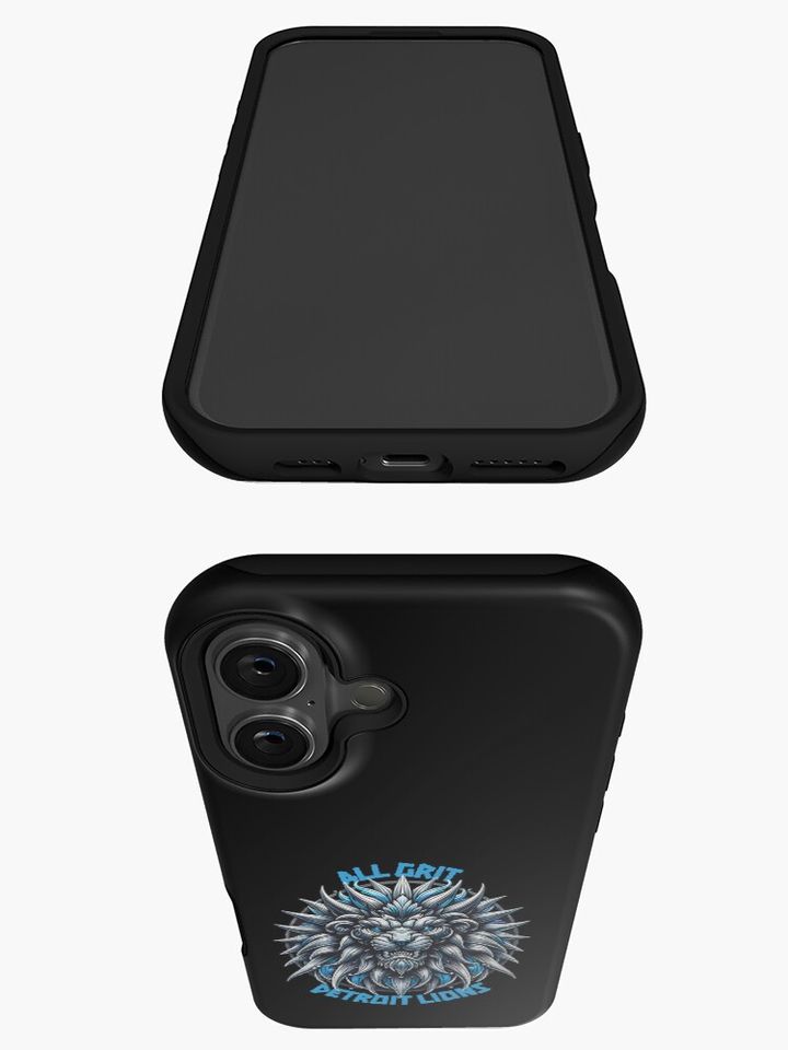 ALL GRIT DETROIT LIONS iPhone Case