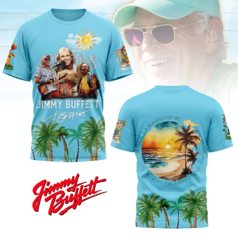 Jimmy Buffett 3D T-Shirt