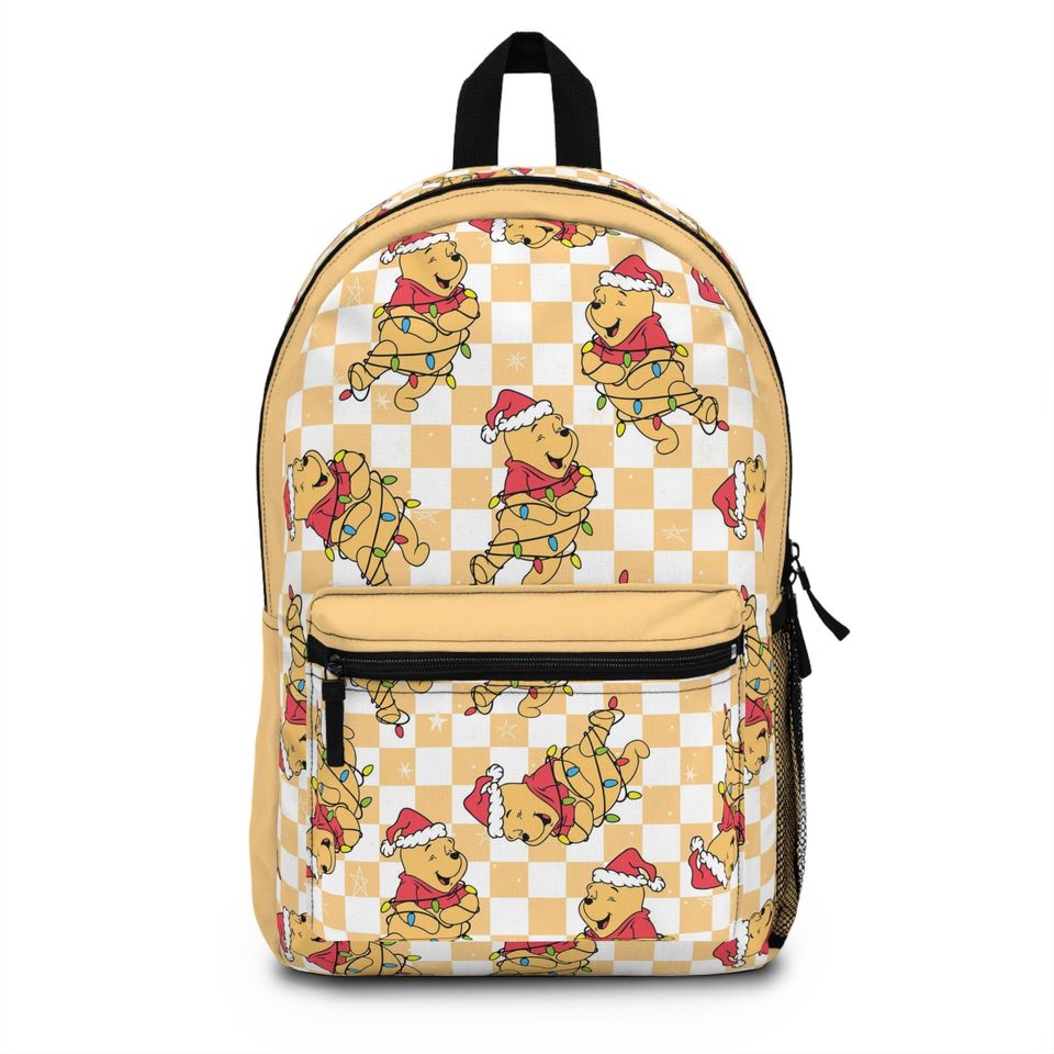 Disney Christmas Winnie The Pooh Backpack