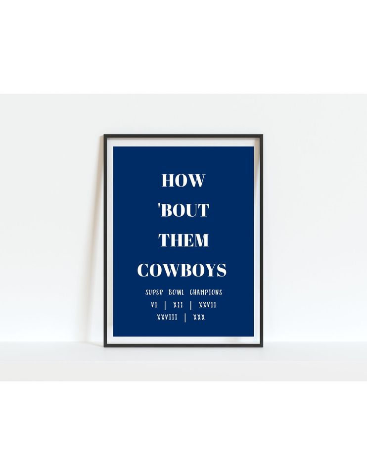 Dallas Cowboys Poster