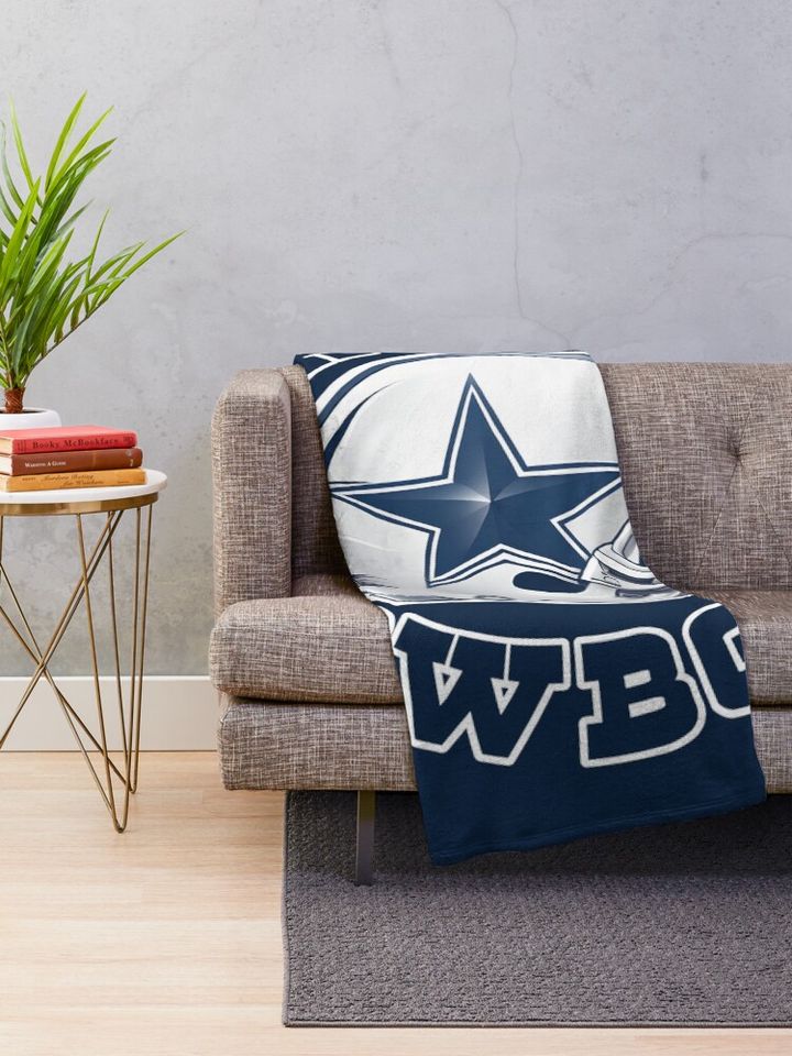 Dallas cowboys, football Throw Blanket