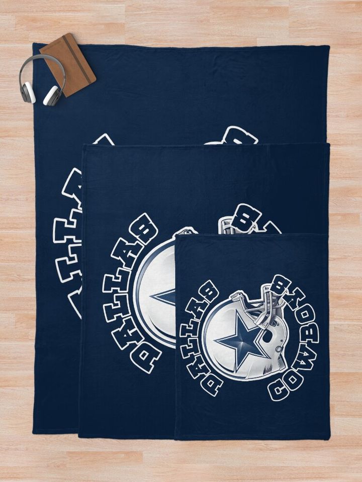 Dallas cowboys, football Throw Blanket