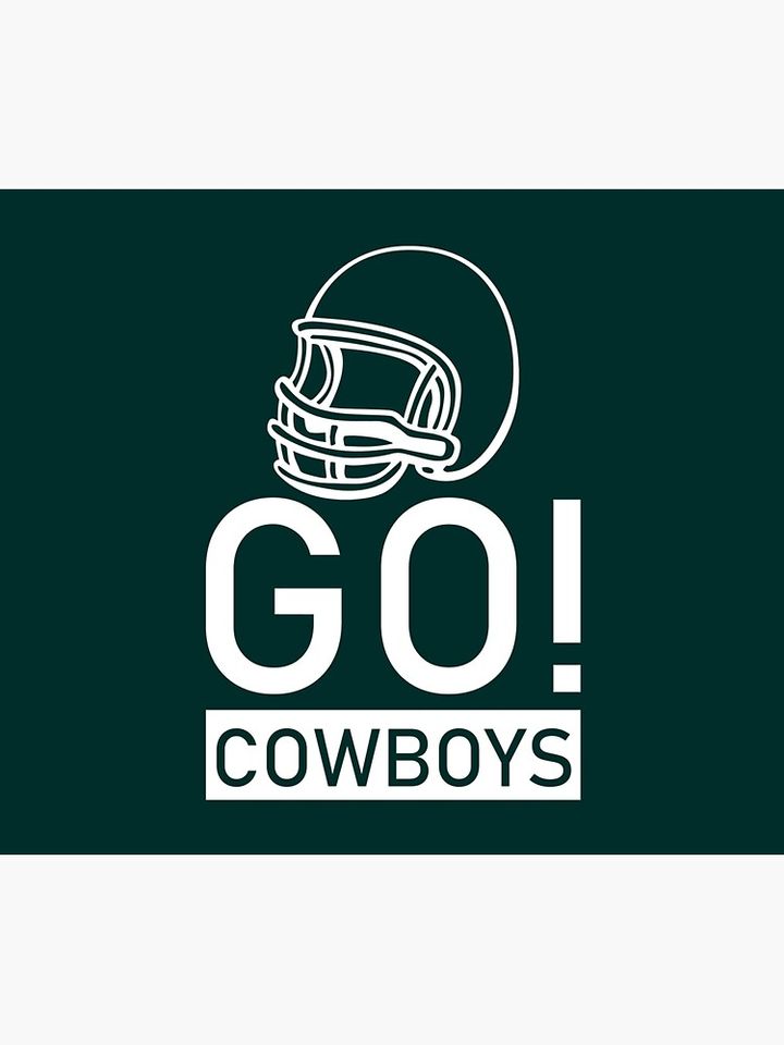 go cowboys   Throw Blanket