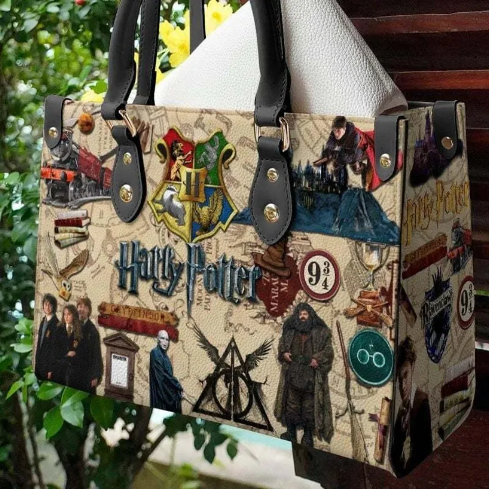 Harry Potter World Leather Handbag