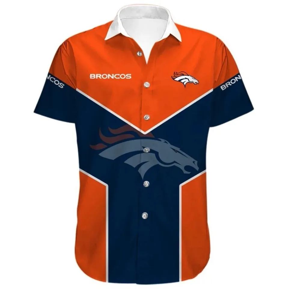 Denver Football Team Broncoss Casual Hawaiian Shirt