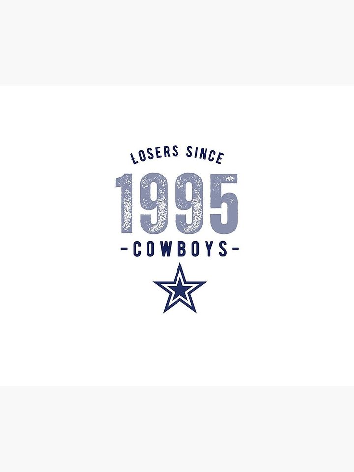 Dallas Cowboys, Losers since the 90’s Throw Blanket