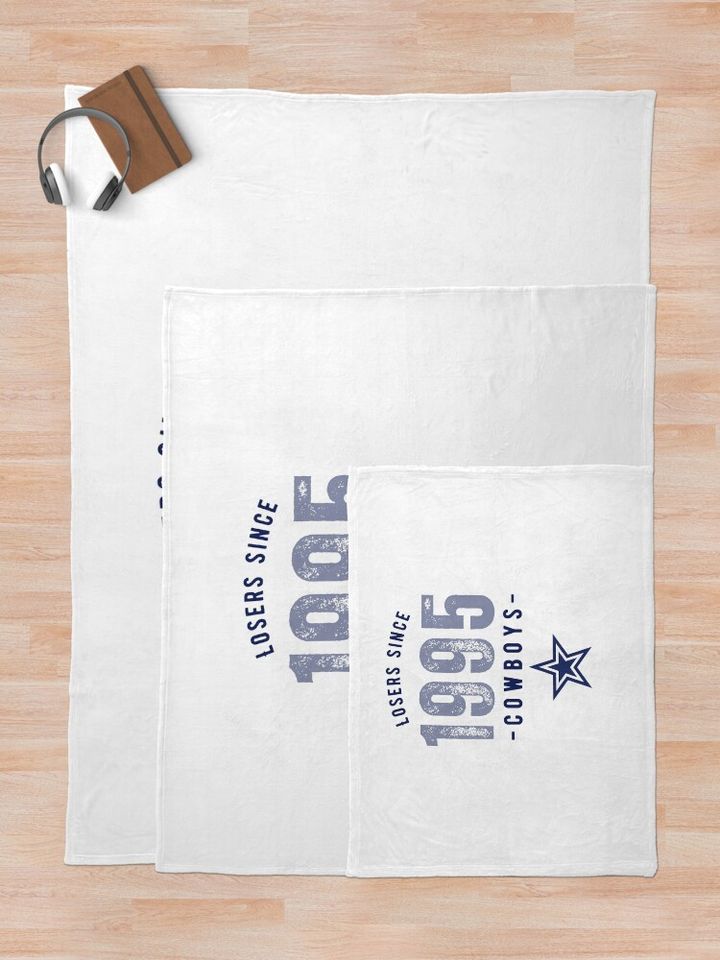 Dallas Cowboys, Losers since the 90’s Throw Blanket