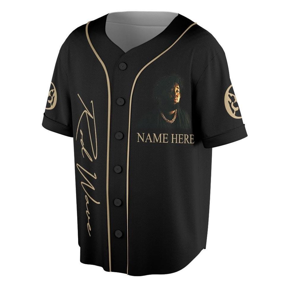 Custom Name Rod Wave Rap Baseball Jersey, Rod Wave Nostalgia Tour Baseball Jersey, Rod Wave Music Concert Baseball Jersey