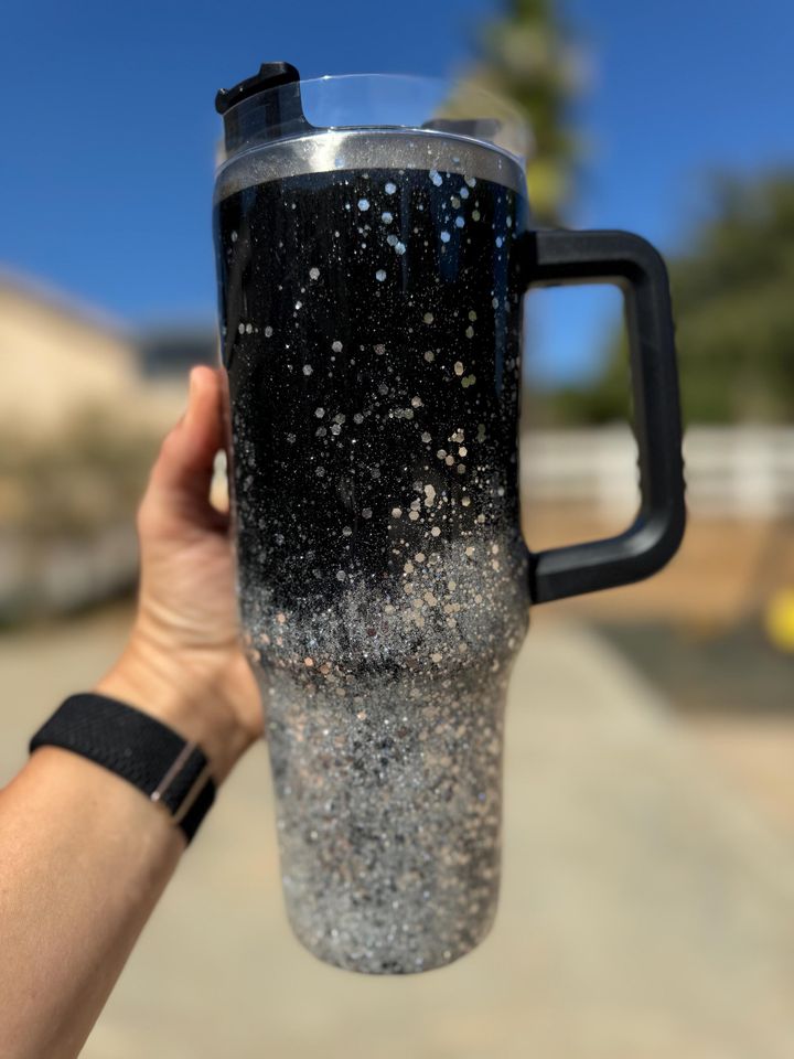 football Raider Tumblers 40 oz With Handle