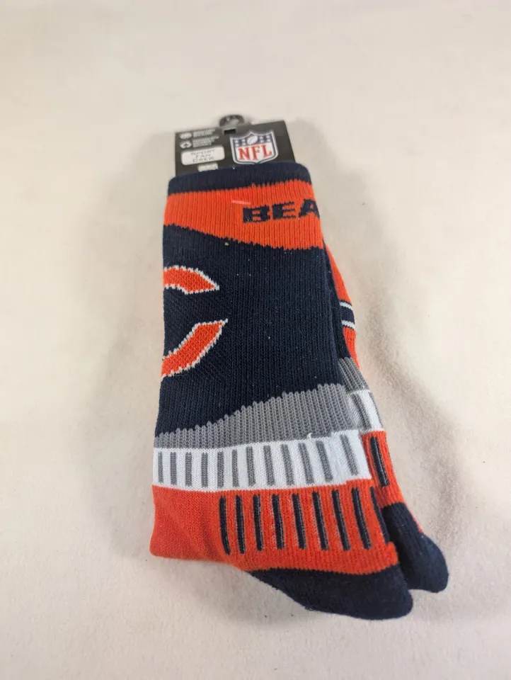 football Chicago Bears Large Sport Fan Crew Socks