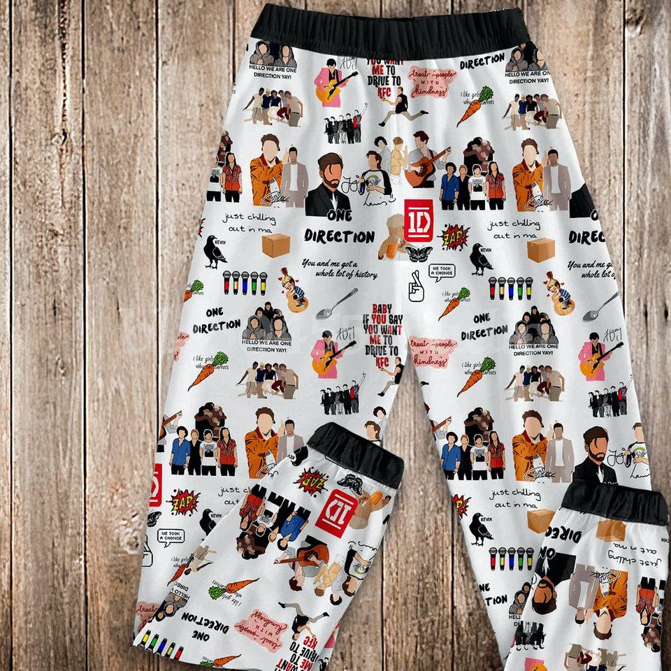 One Direction Family Christmas Pajamas Set