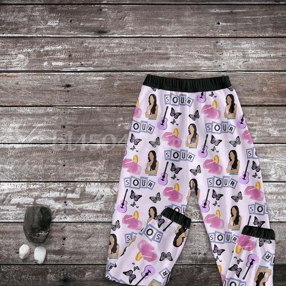 Olivia Rodrigo Personalized Family Pajamas Set