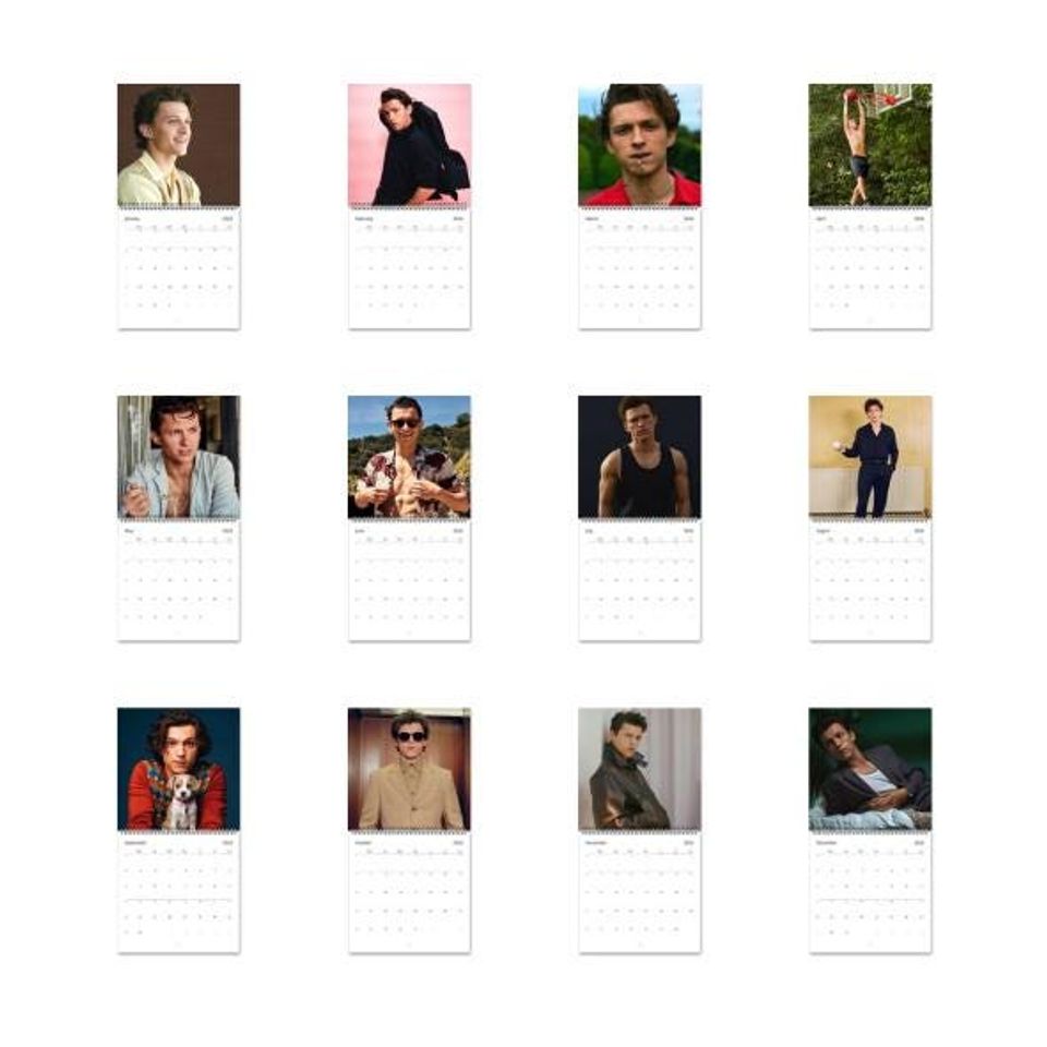 Tom Holland Calendar Vol.1 - 2025 Calendar, Wall Calendar 2025, Planner 2025, Tom Holland Fan Gift