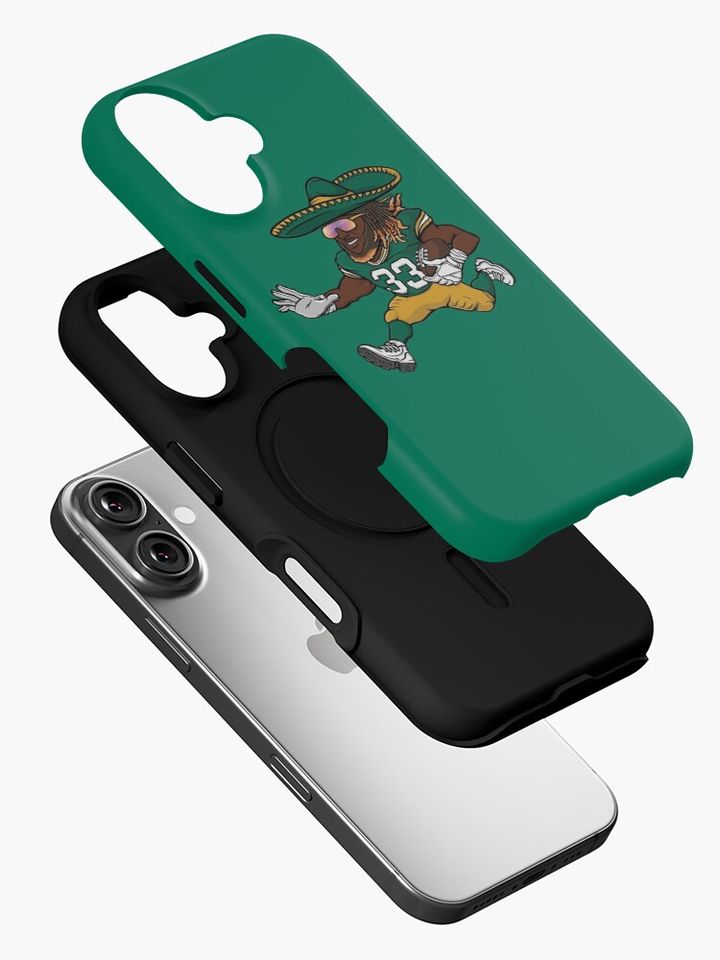 Aaron Jones Green Bay Packers Sombrero iPhone Case