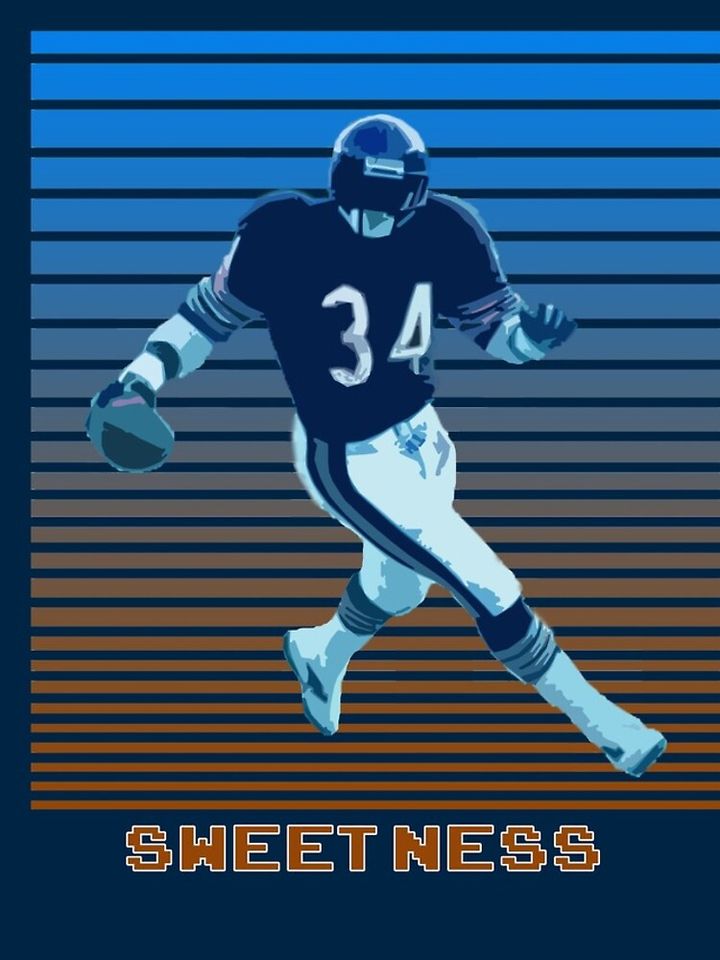 Walter Payton Sweetness iPhone Case