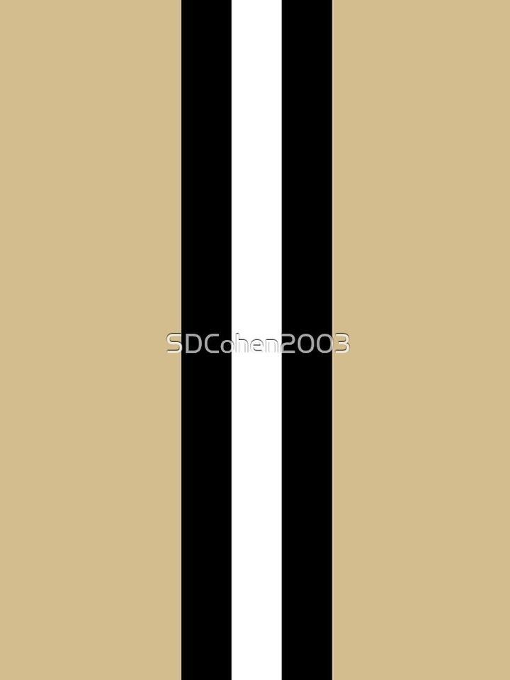 New Orleans Saints Stripes iPhone Case